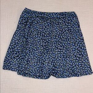 Crewcuts by J Crew Girls Skort Blue & Floral Size 14 (Girls) Spring Summer